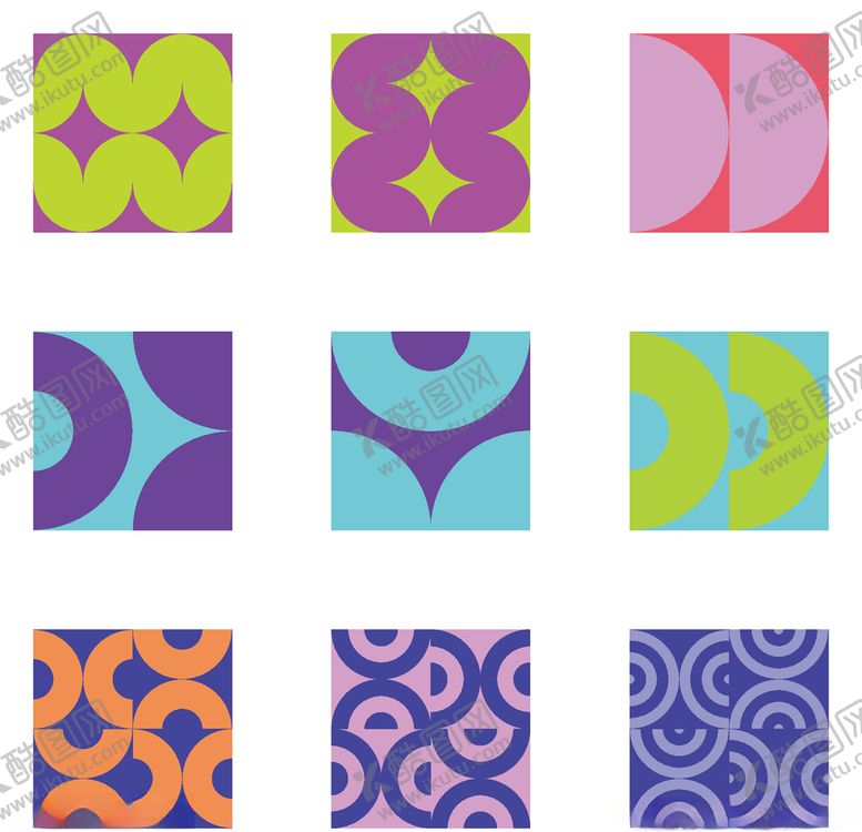 编号：55973110142035155135【酷图网】源文件下载-彩色创意图形