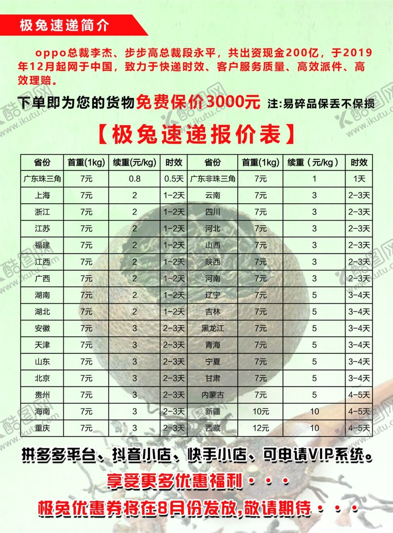 编号：67500506272120332159【酷图网】源文件下载-极兔速递