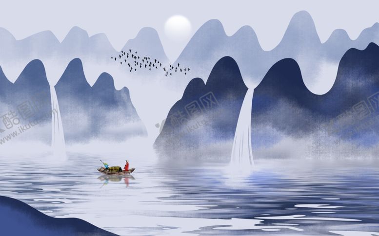 编号：88697009261425008676【酷图网】源文件下载-山水画