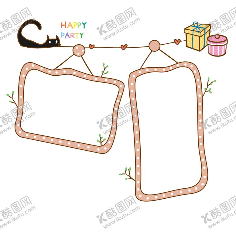 编号：35308809231040132571【酷图网】源文件下载-卡通边框