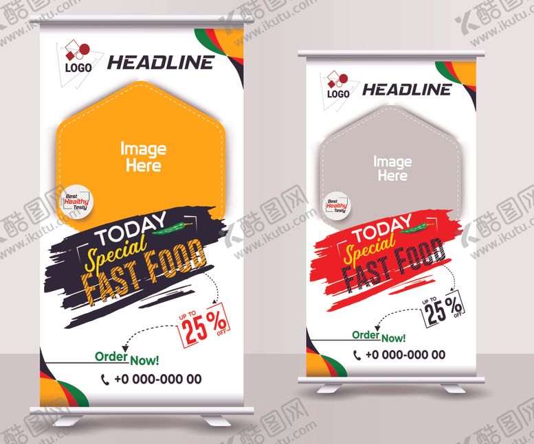 编号：57593612191218014595【酷图网】源文件下载-展架模版