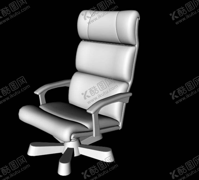 编号：42362810191532433249【酷图网】源文件下载-C4D扶手椅模型