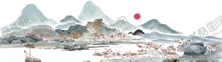 编号：56039003300514575346【酷图网】源文件下载-山水画