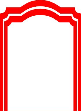 花边边框格栅雕刻图案中式纹