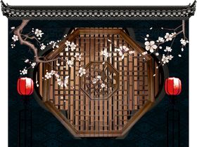 复古拍照背景板 地贴全套