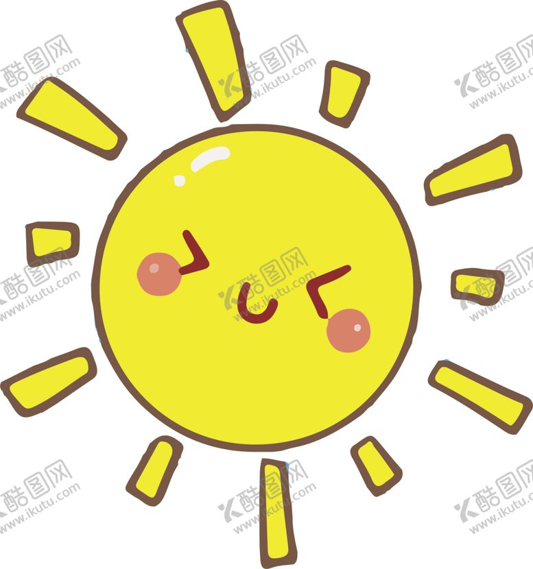 编号：44847606282130351069【酷图网】源文件下载-卡通太阳