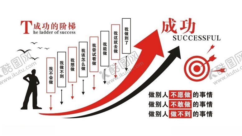 编号：79650402161514039004【酷图网】源文件下载-成功的阶梯