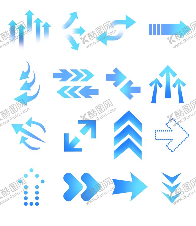 编号：57768502130313202756【酷图网】源文件下载-各种箭头图片