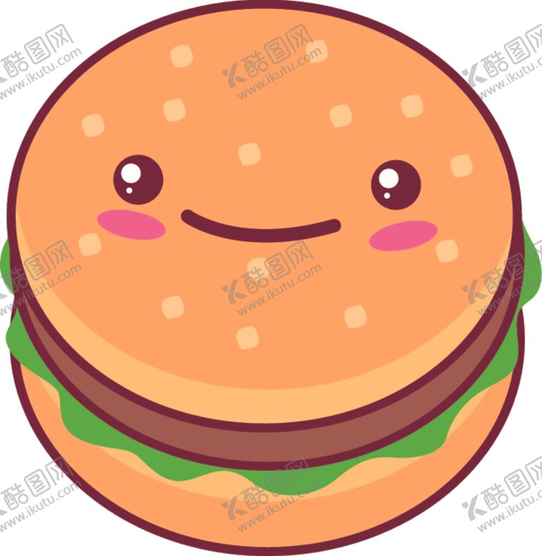 编号：88886909090138174235【酷图网】源文件下载-可爱食物