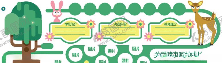 编号：79162805132134101572【酷图网】源文件下载-幼儿园文化墙