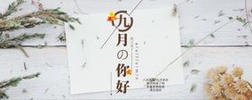 九月你好水墨9促销重阳八