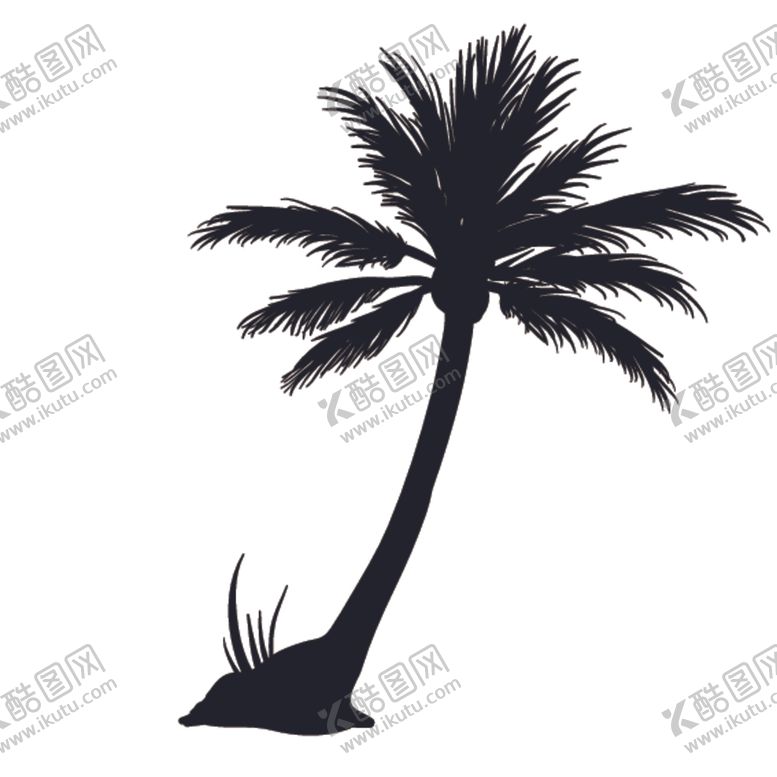 编号：79173010181726275760【酷图网】源文件下载-植物树木剪影