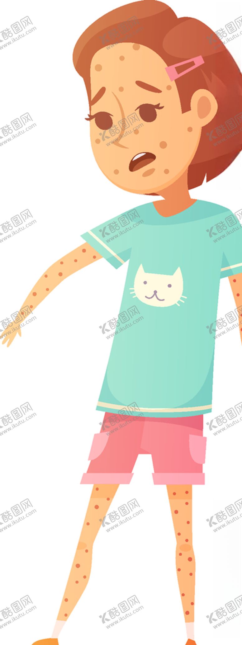 编号：28882006242308348074【酷图网】源文件下载-生病的孩子