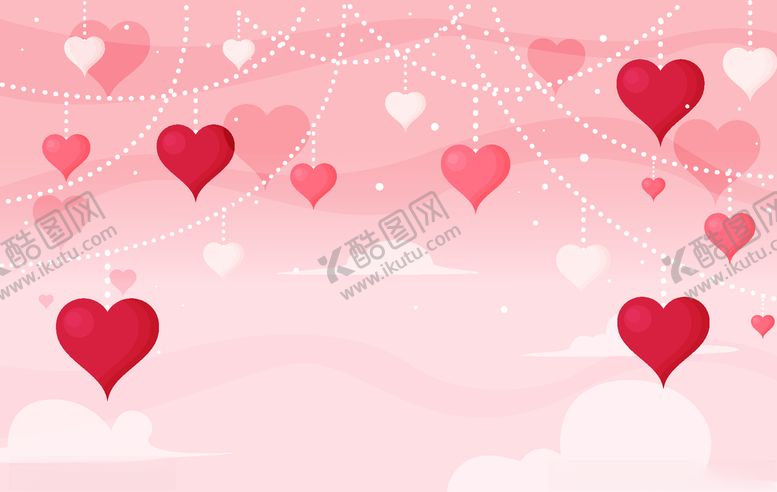 编号：20030509202329056160【酷图网】源文件下载-爱心背景
