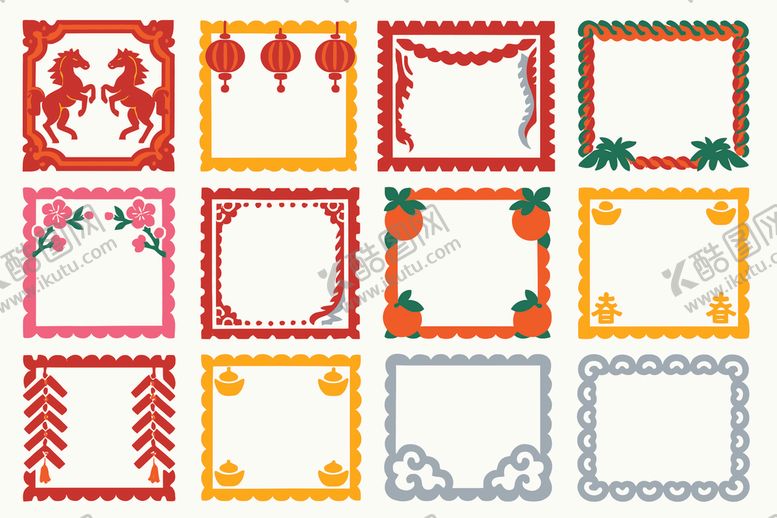 编号：71827904050826225321【酷图网】源文件下载-头像框涂鸦框插画框边框