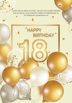 18生日贺卡