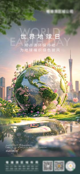 世界地球日海报