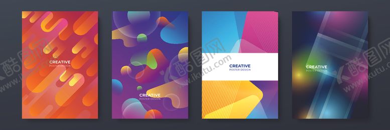 编号：18612410311533272014【酷图网】源文件下载-多彩抽象背景图案集合