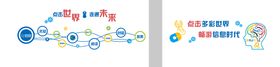 学校微机室形象文化墙岗位职责科技