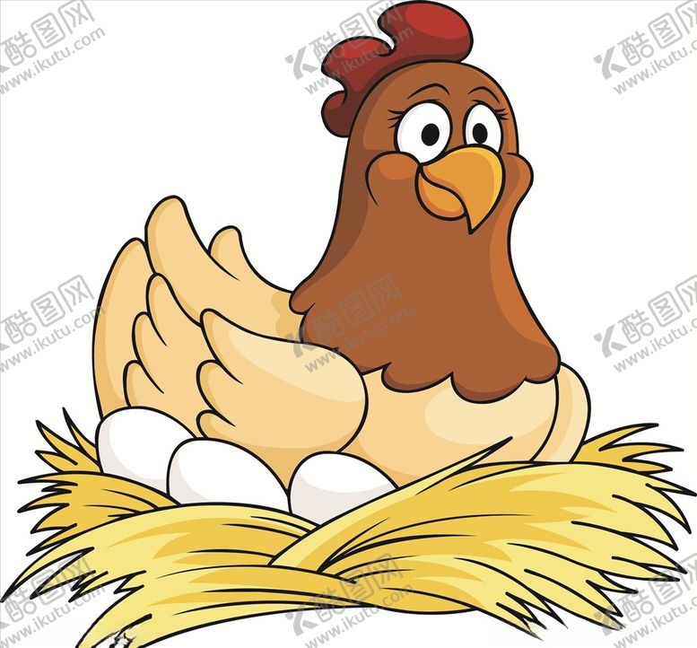 编号：82505010040910285649【酷图网】源文件下载-卡通母鸡