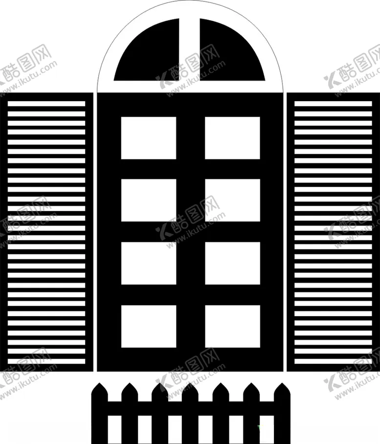 编号：31844304171029039780【酷图网】源文件下载-窗户矢量图