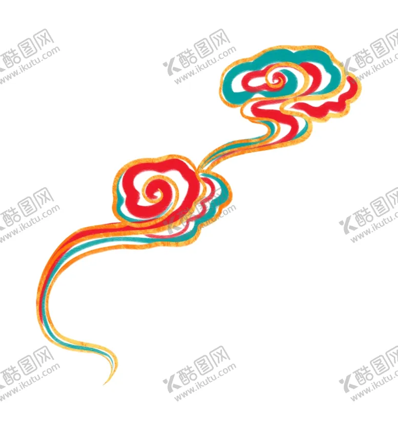 编号：74654502190149162250【酷图网】源文件下载-中国风祥云纹理节日元素