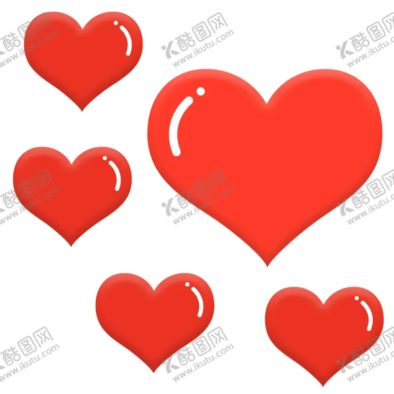 编号：60586401250514112076【酷图网】源文件下载-爱心素材