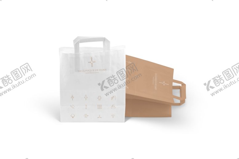 编号：57209810221538565462【酷图网】源文件下载-纸袋购物袋手提袋效果图样机
