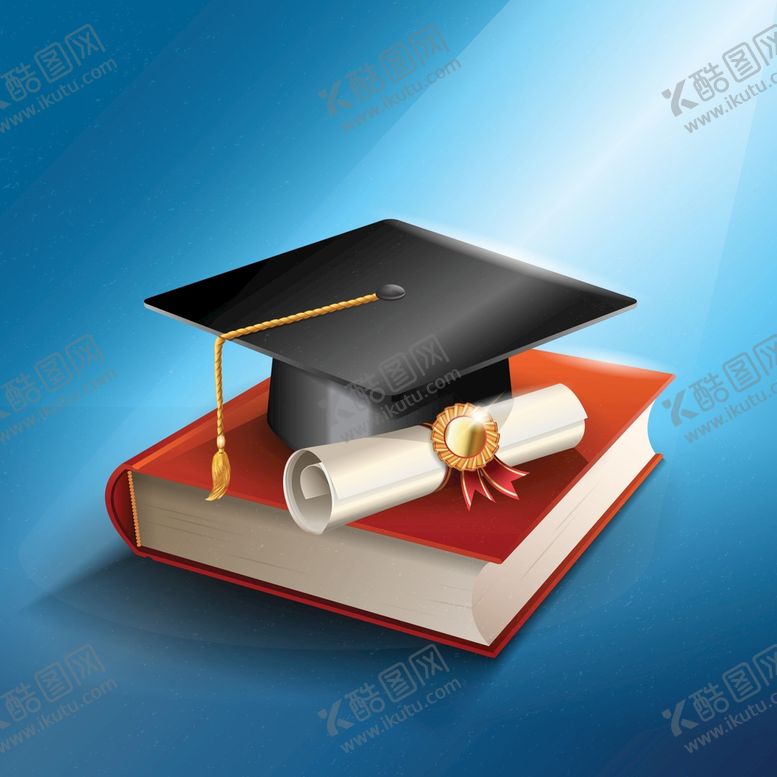 编号：15284709162346001973【酷图网】源文件下载-毕业证学士帽