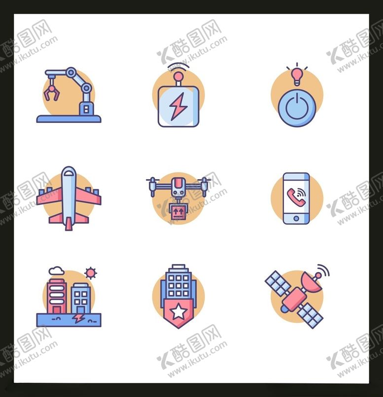 编号：97741301141630364411【酷图网】源文件下载-网站UI图标