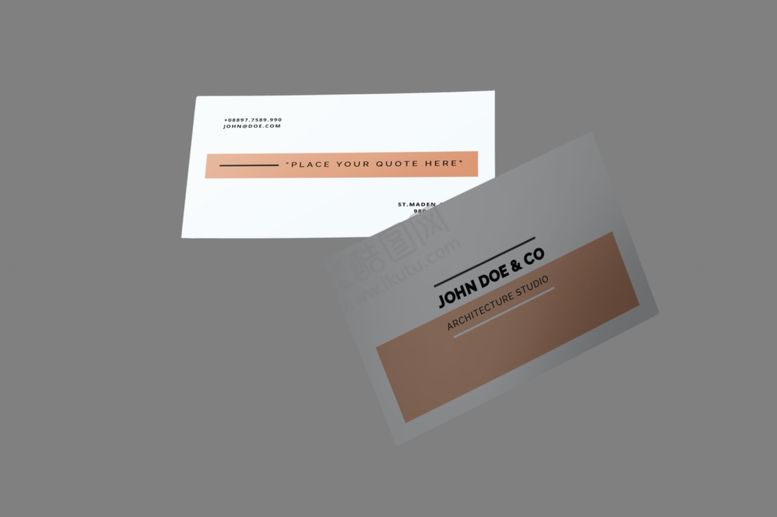 编号：58959710290007048399【酷图网】源文件下载-名片样机