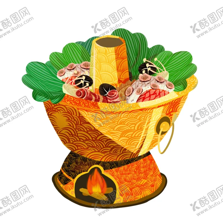 编号：85161603271040442763【酷图网】源文件下载-卡通装饰食物元素