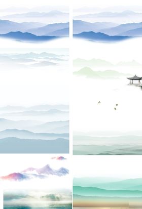 水墨山脉