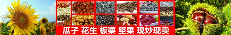 编号：48904405181435565972【酷图网】源文件下载-瓜子炒货喷绘