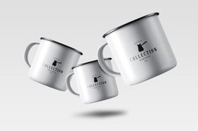 茶缸样机图片