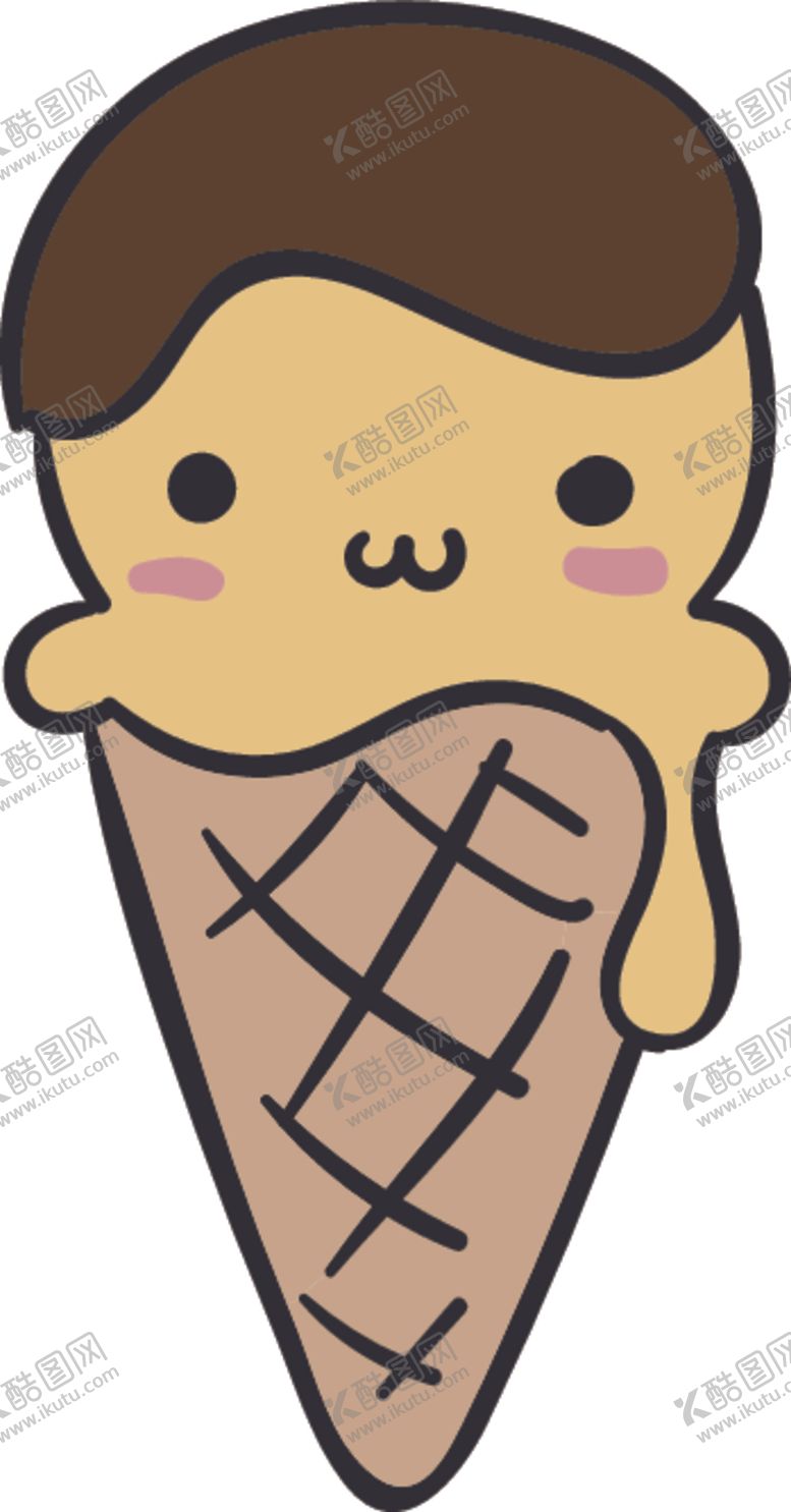 编号：44896907121052455069【酷图网】源文件下载-卡哇伊美食