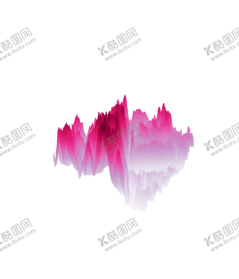 编号：12427504160422451349【酷图网】源文件下载-抽象山峰