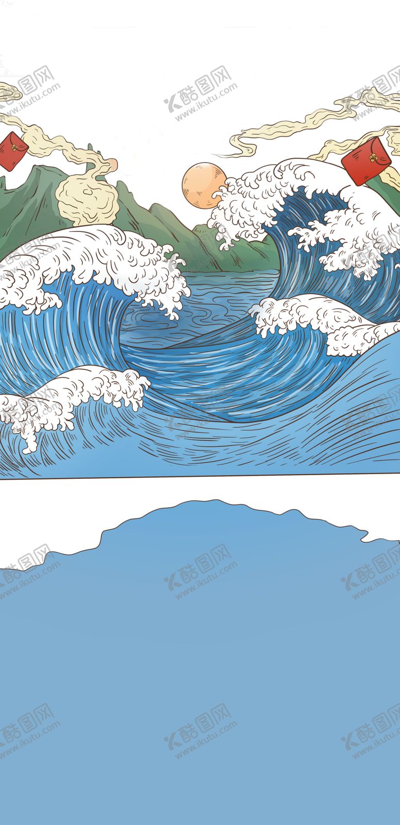 编号：13936505060443573063【酷图网】源文件下载-海浪
