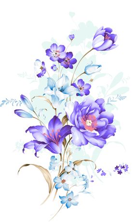 水彩花卉