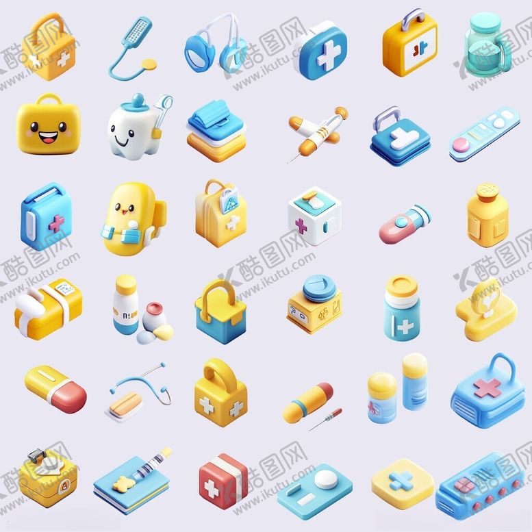 编号：88784502210221015519【酷图网】源文件下载-医疗保健图标