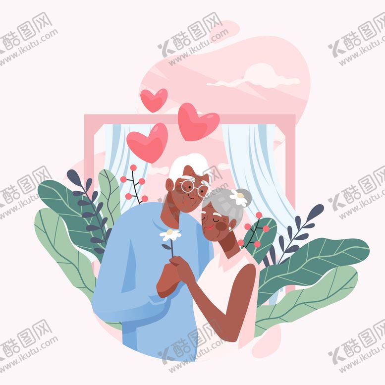编号：60723809260232306083【酷图网】源文件下载-金婚纪念日