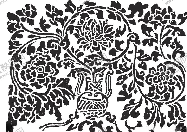 编号：34553107140539309725【酷图网】源文件下载-镂空花图案