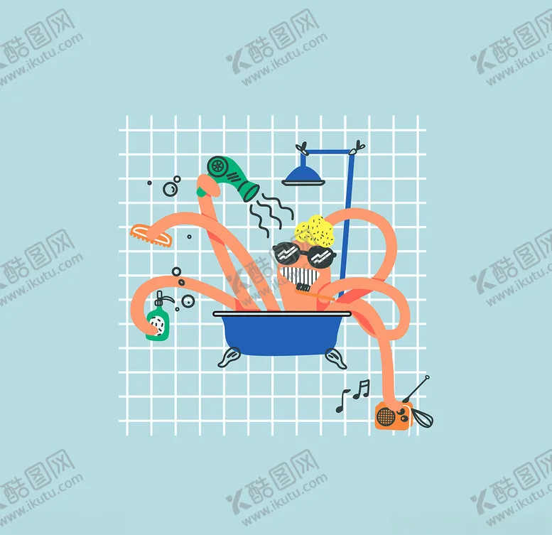 编号：25068507020021486281【酷图网】源文件下载-章鱼