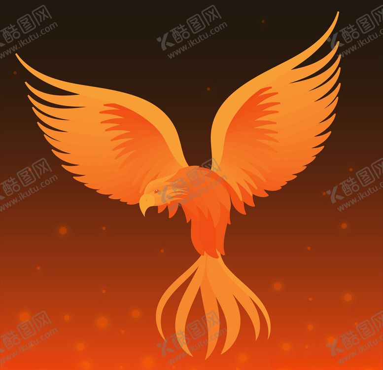 编号：27028707051443509016【酷图网】源文件下载-手绘年画矢量凤凰