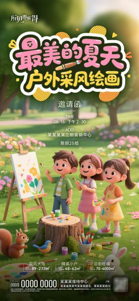 户外露营采风展板