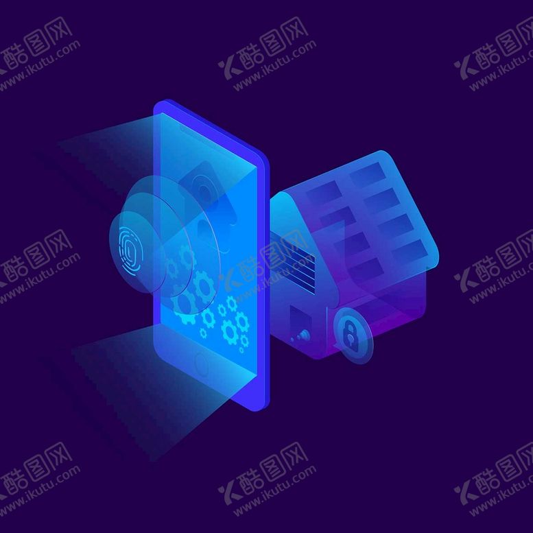编号：32075110050847147058【酷图网】源文件下载-2.5D矢量科技素材