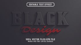 3D特效字科技体设计卡通