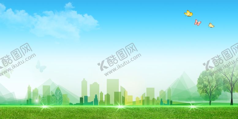 编号：11251007080733246213【酷图网】源文件下载-蓝天白云草地