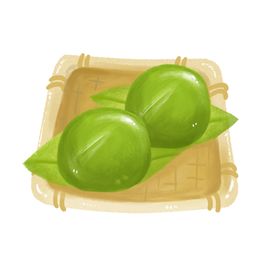 清明青团素材