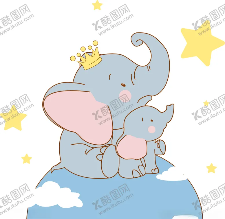 编号：29171504261049336109【酷图网】源文件下载-太空小象